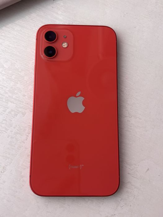 iPhone 12/красного цвета/64 Гб/75%