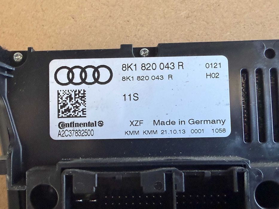 Панел климатроник AUDI Q5 A4 A5 SQ5 8R Ауди А4 А5 8k1820043R