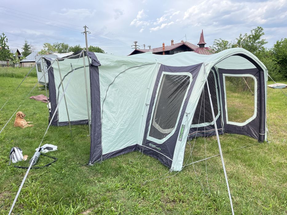 Cort rulota Ventura Pacific 910-930cm nou structura carbon, Cort Trio Mexico 1020-1050cm otel Cort Autorulota Movelite T4 pe aer Van Multivan Microbuz