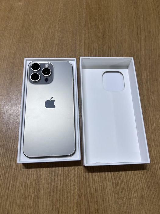 Iphone 15Pro Max 512 gb full, silver, impecabil baterie 88% originala