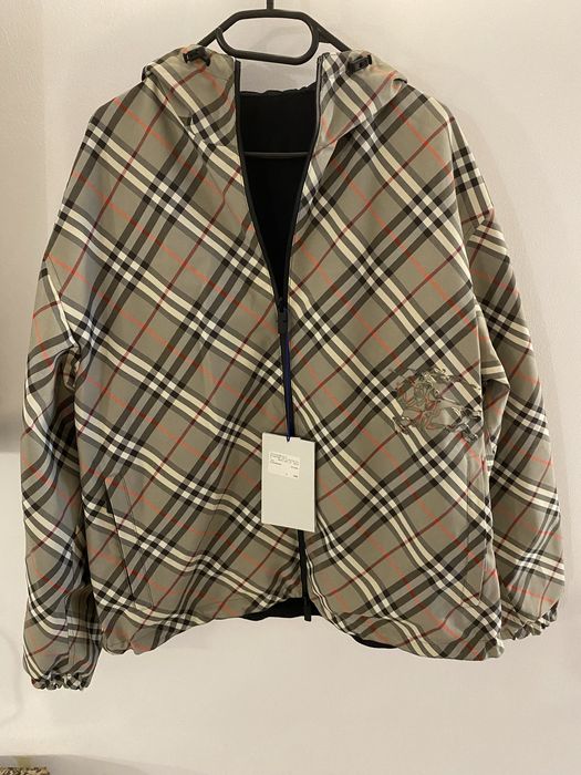 Geaca originala Burberry, reversibila/doua fete, noua cu eticheta