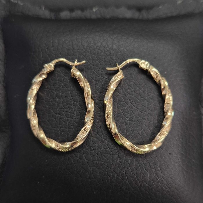 Cercei Aur 14K - 2.55 grame / 1275 lei ( B33260.1 / Ag28 Doi Baieti )