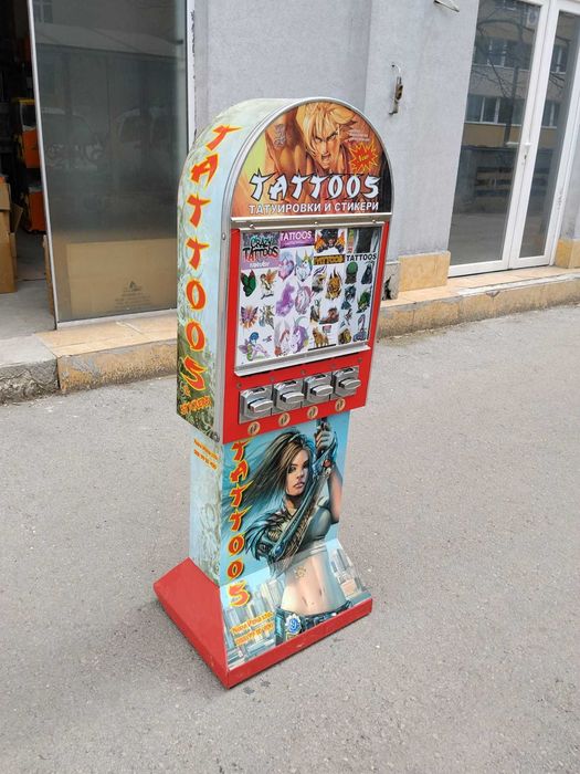 Вендинг тату машините за временни татуировки