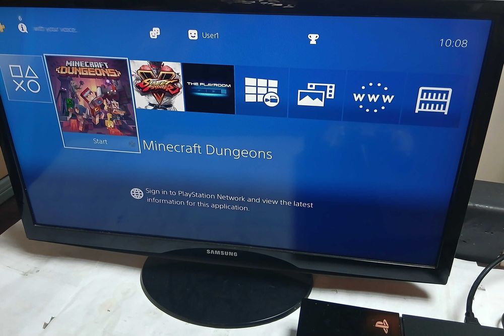 Playstation 4 + 1 контролер