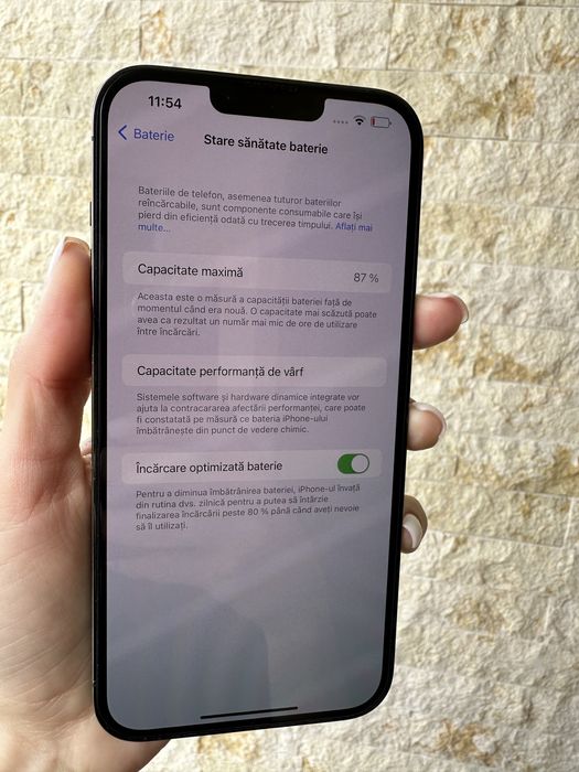 Iphone 13 PRO MAX verde alpin 128 GB impecabil!