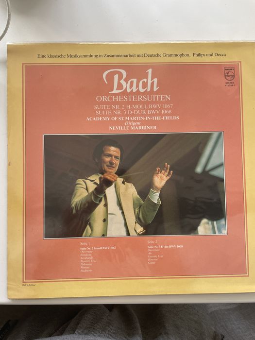 Виниловые пластинки с Германии: Бетховен и Бах