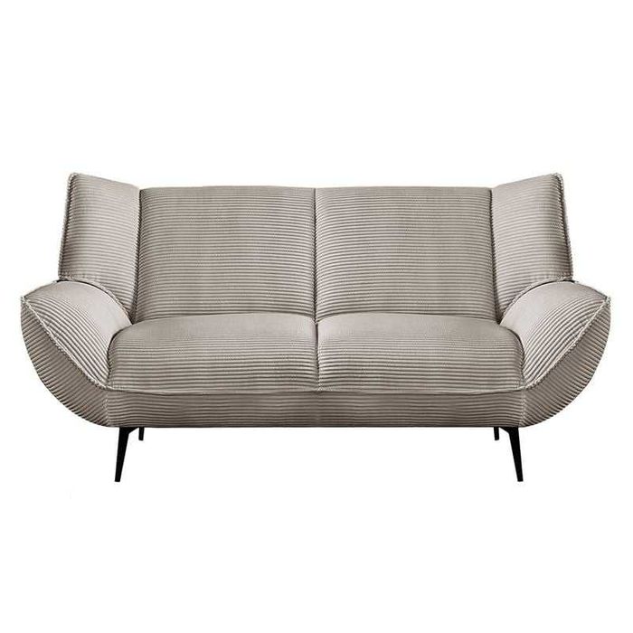 Диван, EMERALD, Антрацит, Капучино, Текстил, 172х88х82см.