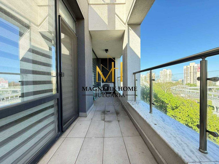 Модерен двустаен апартамент с ПАРКОМЯСТО до х-л Мираж в ж.к. Славейков