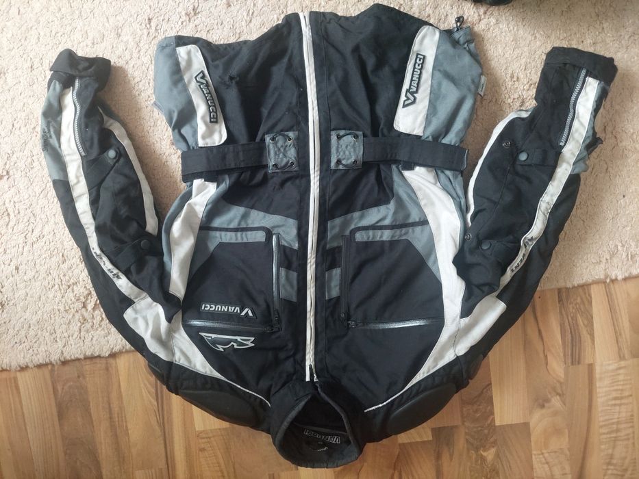 Geaca moto Vanucci,marime 56 ,stare ok