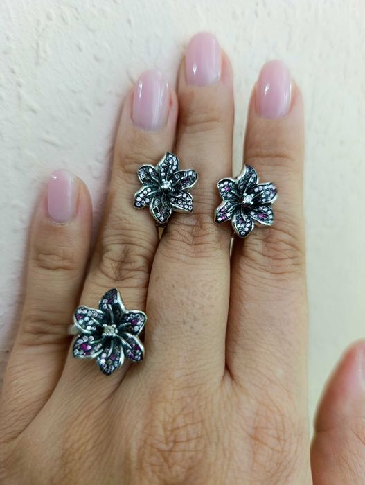 Серьги из серебра 925 пробы
