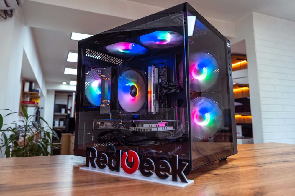 Новый ПК  12-Gen|Core i5-12400F|RTX 4060|16 GB/SSD M2 1 TB|Red Geek