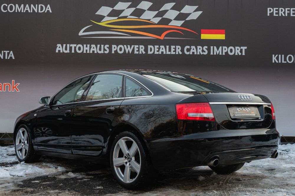 A6-Sline- dvd tetiere-piele - navigatie- senzori -scaune incalzite