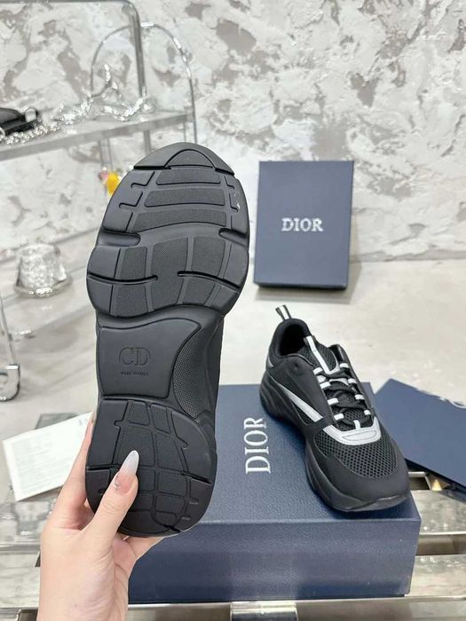 Dior B22 Black Calfskin