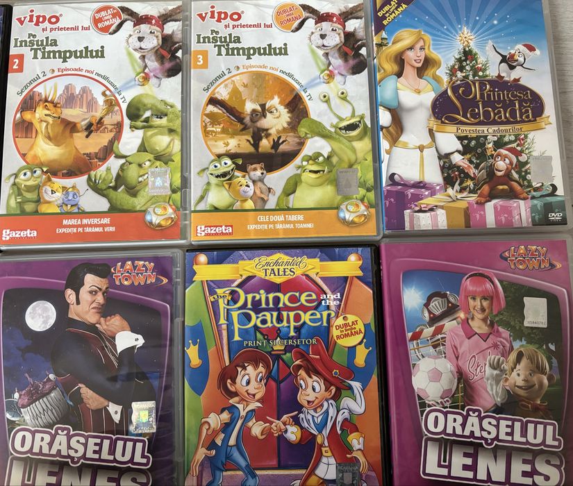 Dvd animatii- fara zgarieturi- ca noi DUBLATE RO