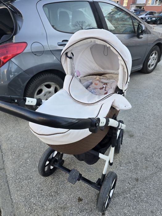 Количка 2 в 1 зимен и летен кош