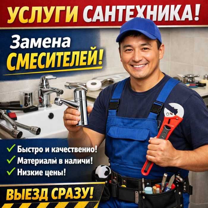Услуги сантехника недорого — ремонт, замена, установка с выездом