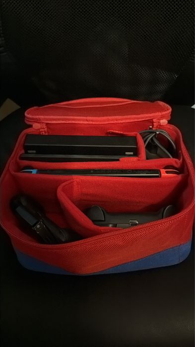Комплект Nintendo Switch + 128GB MicroSD + Бонус Контролер и Голяма чанта за пренасяне
