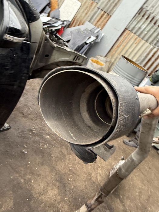 Права генерация с накрайници Audi A4 B9 8w 2.0tfsi 2018 неръждавейка