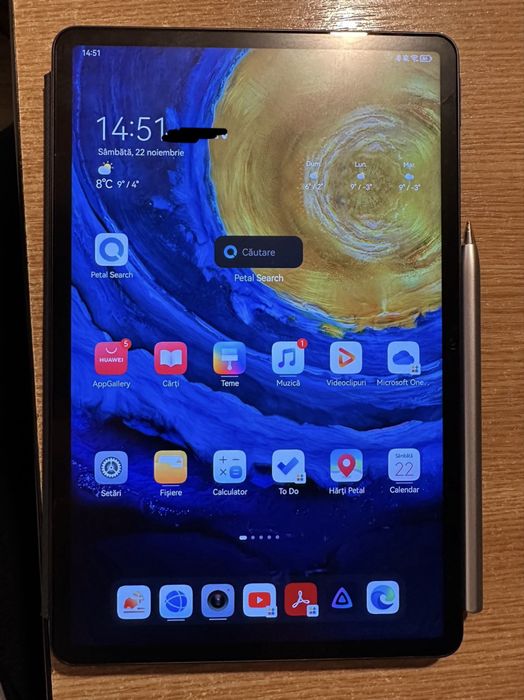 Tableta Huawei MatePad 11 (2021) cu creion si tastatura