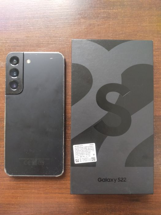 Samsung s22 8/256 коробка+чек