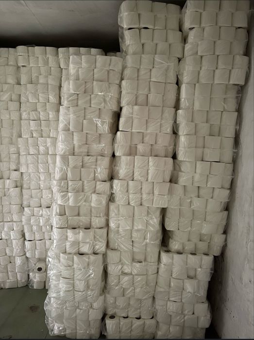 Бумажные полотенца 32 рулона | Белые | Плотные