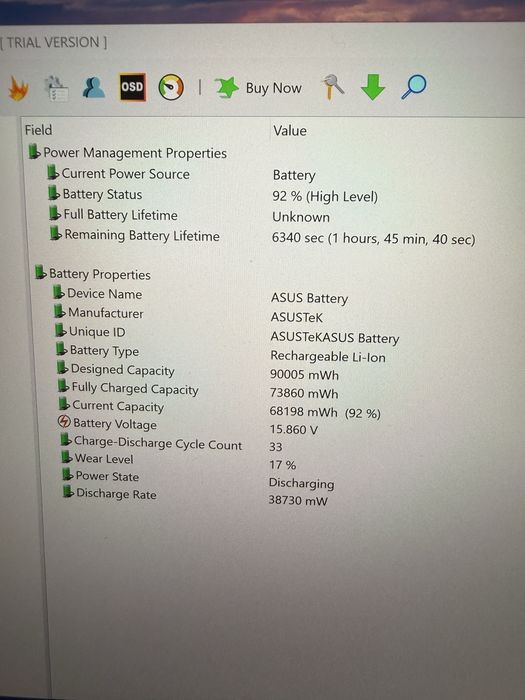 ASUS ROG Zephyrus Duo 15 i9 RTX 2080 Super 32GB SSD 2TB