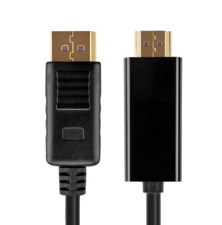 DisplayPort към HDMI качествен кабел 1.8м / 3м + Гаранция