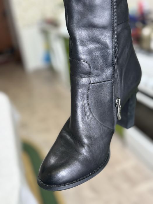 Зимние сапоги натуралка