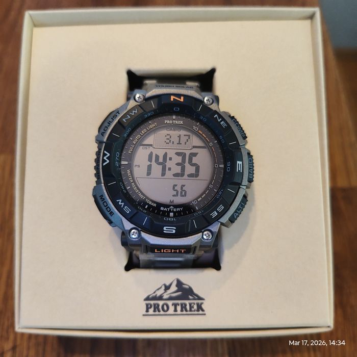 Casio pro trek PRG 340 T / Duplex LC Display , end..PRG 240T.