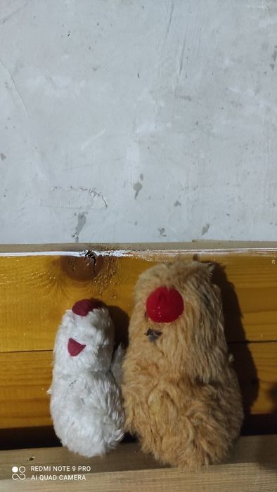 Мягкие игрушки времён СССР..