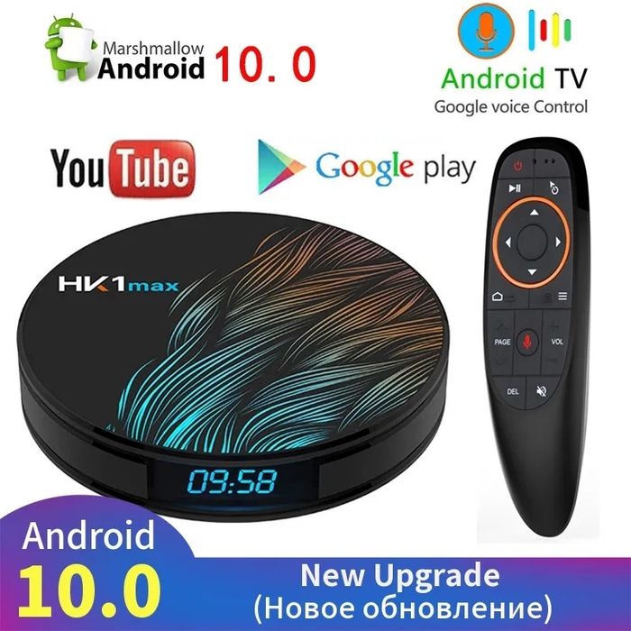 Tv Box HK1 Max Smart Box android 10.0  4GB RAM + 64GB ROM NOU