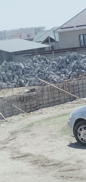 Шлакоблок құм шебен клинец