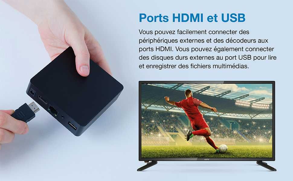 Tv Cello C2420SDE Televizor LED HD Ready de 24" (diagonală de 61 cm)