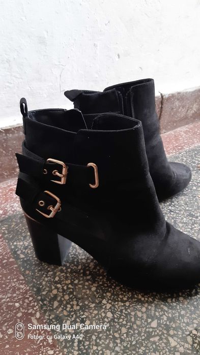 Botine negre dama