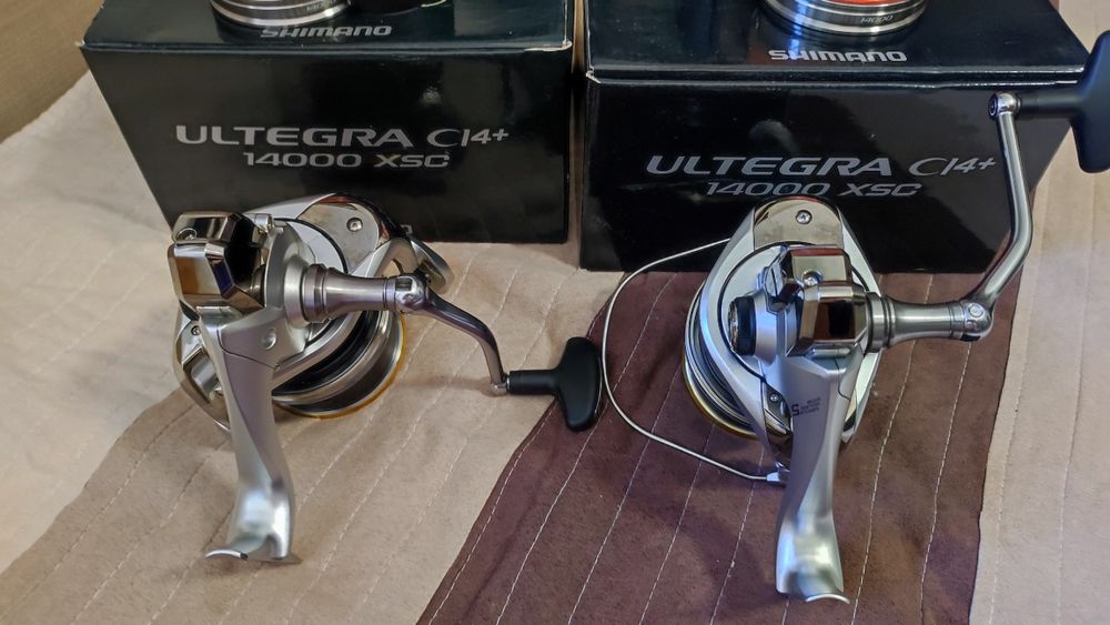 Vând mulinete Shimano ultegra ci4 xsc 14000