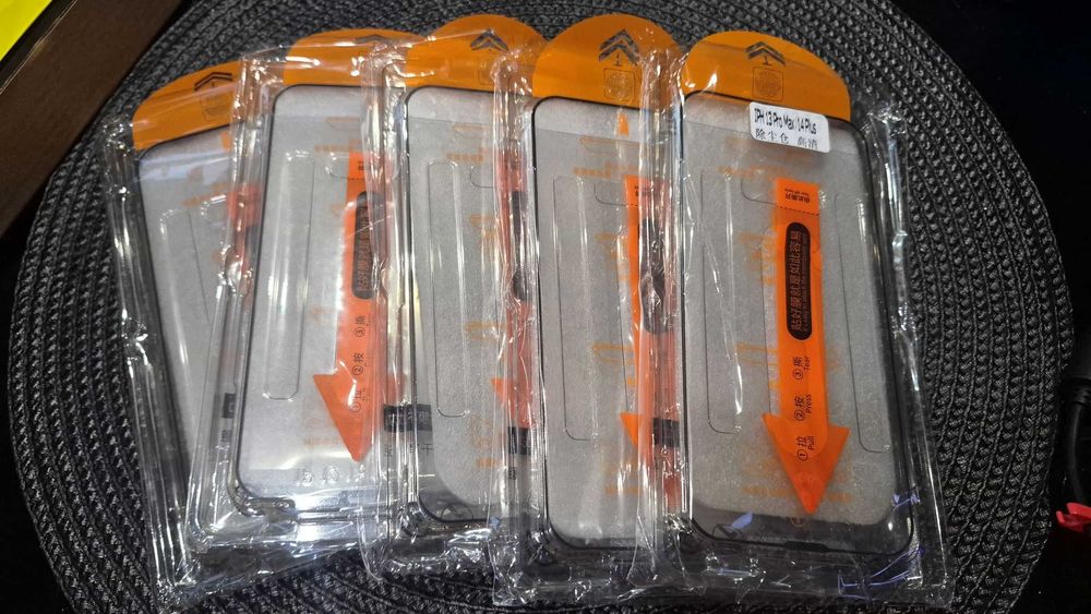 Iphone 13 Pro Max/14Plus  5бр. протектор от закалено стъкло за цял екран, подходящ за Iphone 13 Pro Max/14Plus