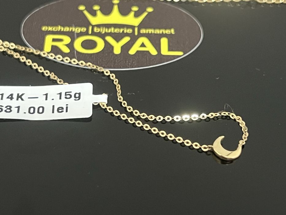 Bijuteria Royal CB : Lant aur 14k 585  1,15 grame