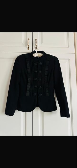 Sacou stil geaca , firma Nissa , masura s , negru