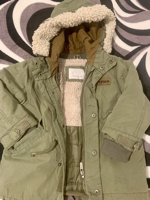 Geaca Parka iarna ,copii Zara