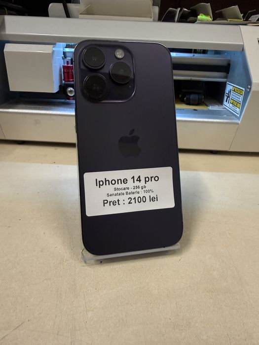 Iphone 14 pro / 256 gb / 100% baterie / garantie