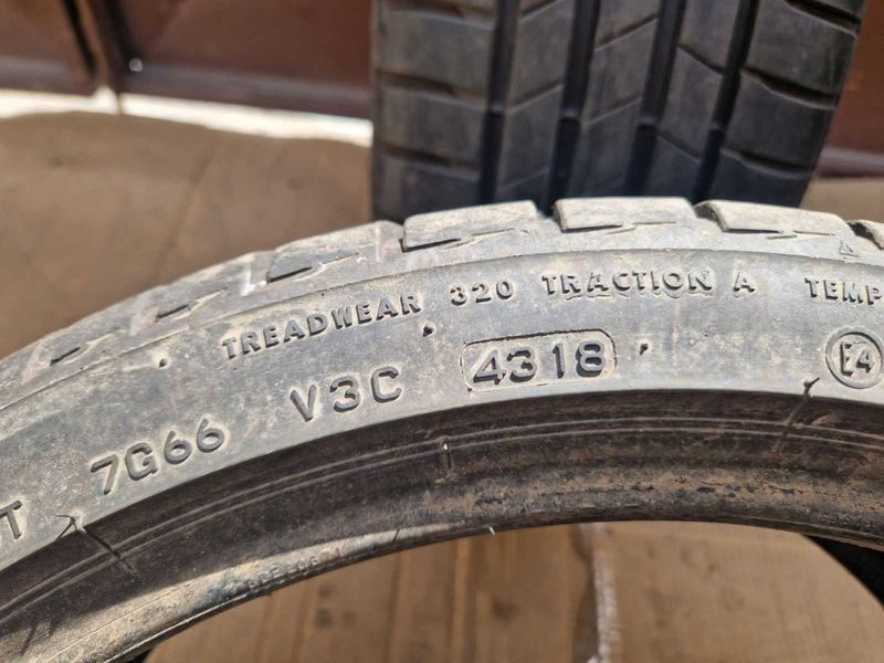 2 Bridgestone R18 215/40
летни гуми
DOT4318