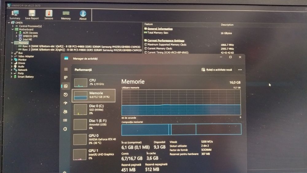 Samsung RAM 16GB DDR5 5600MHz