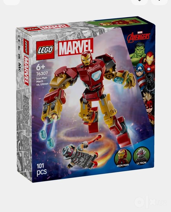 Оригинал LEGO Marvel Super Heroes «Робот Железного Человека против Аль