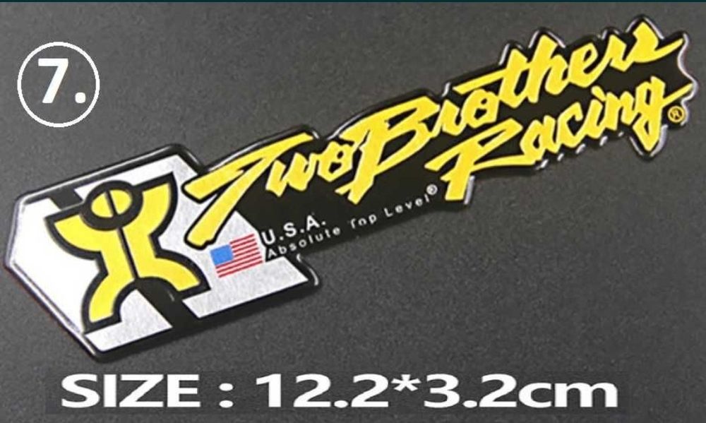 Алуминиеви стикери за ауспух на мотор