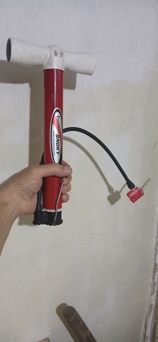 Насос на велосипед мопед скутер