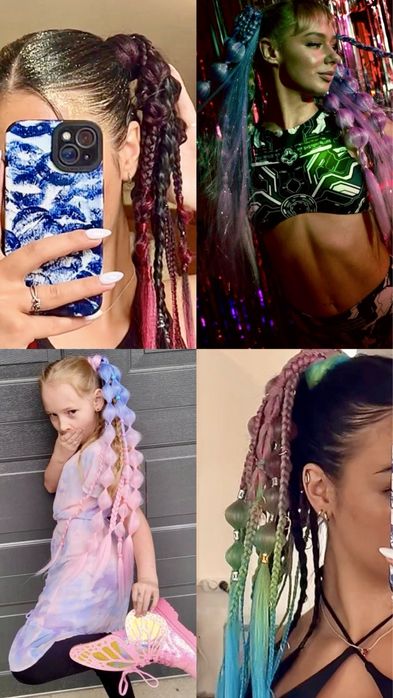 Персонализирани опашки за фестивали и дечица