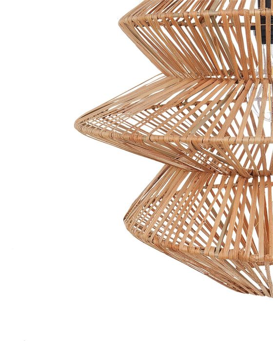 NOU Lustră "ANDUKI", ratan natural