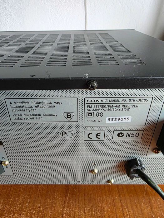 Sony STR-DE185 amplificator receiver stereo HiFi puternic