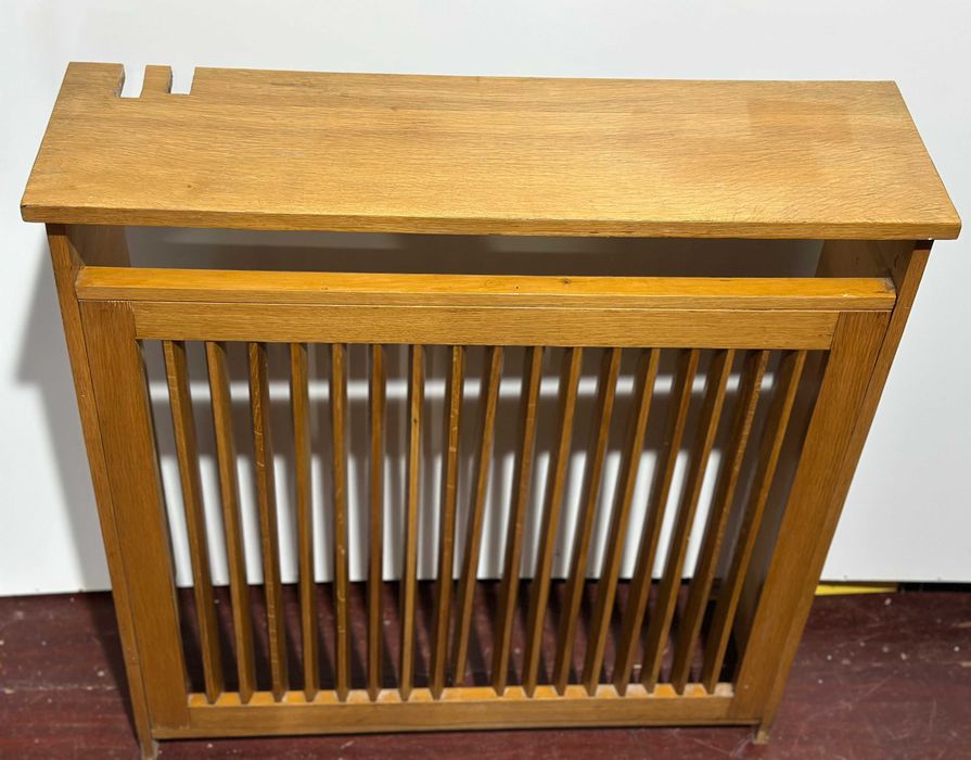 Masca de Calorifer Vintage din Lemn 84x25 cm; Panou decorativ