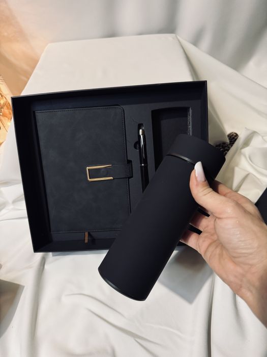 Set agenda, termos afisaj led , pix metalic